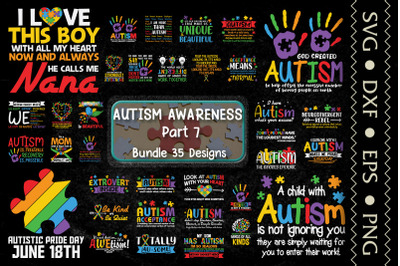 Bundle Autism Awareness Part 7