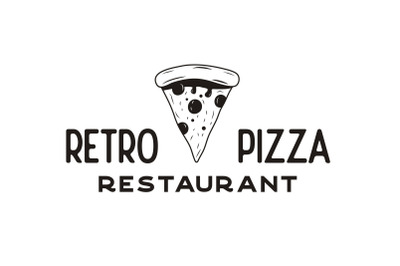 Retro Vintage Pizza / Pizzeria logo design