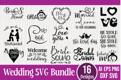 Wedding SVG Bundle Vol-4