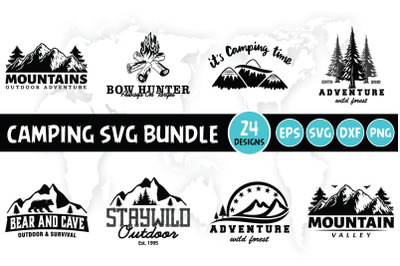 Camping SVG Bundle Vol.1