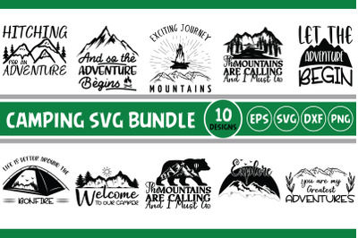 Camping SVG Bundle Vol.2