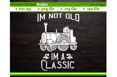 funny Victorian train | im a classic