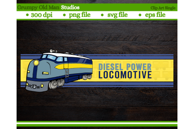 1950s diesel train engine | diesel power