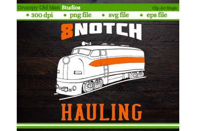 diesel train | 8 notch hauling