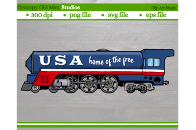 home of the free steam locomotive