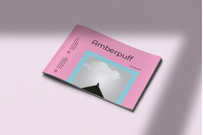 Amberpuff - Landscape Brochure Template Indesign