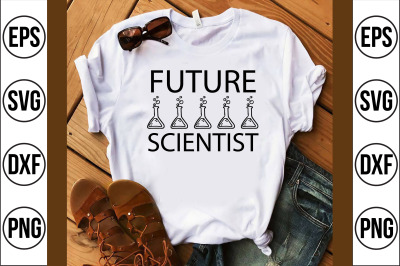 future scientist svg cut file