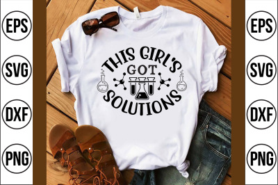 this girls got solutions svg cut file