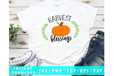 Harvest Blessings SVG PNG DXF PDF EPS