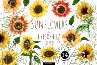 Sunflower Clipart