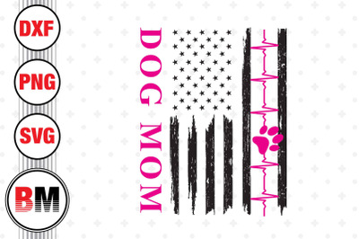 Dog Mom SVG&2C; PNG&2C; DXF Files