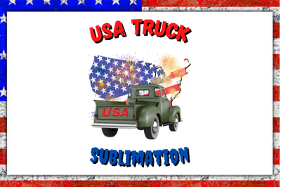 USA Truck Sublimation