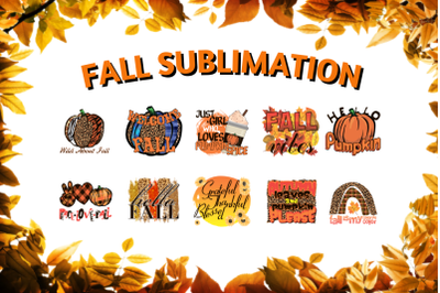 Fall Sublimation Bundle