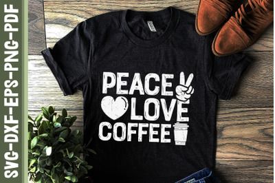 Peace Love Coffee Coffee for Hippie