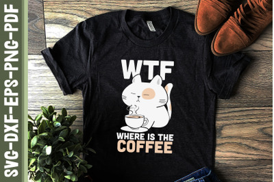 Where Is The Coffee Cat Drinking Coffee