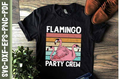 Flamingo Birthday Flamingo Party Crew