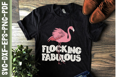 Birthday Flamingo Flocking Fabulous