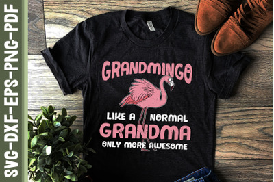 Grandmingo Flamingo Lover Grandmother