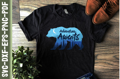 Adventure Awaits Retro Summer Camp Tent