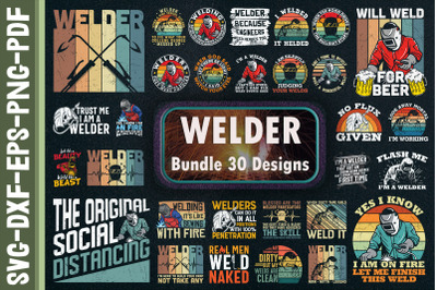 Welder Bundle. 30 Designs.