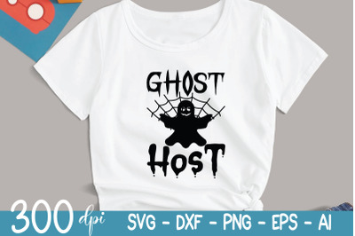 Halloween Svg - Ghost Host