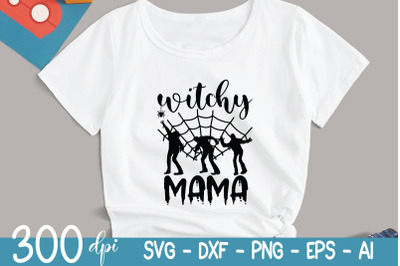 Halloween Svg -  Witchy Mama