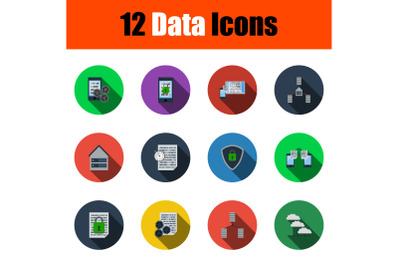 Data Icon Set