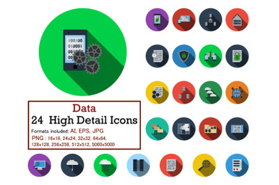 Data Icon Set