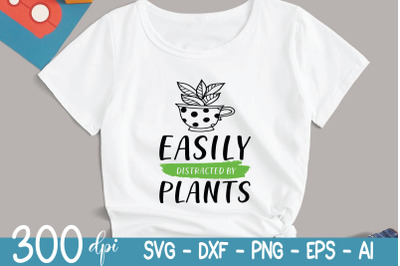 Plant SVG  -  Easily Distracted by Plants