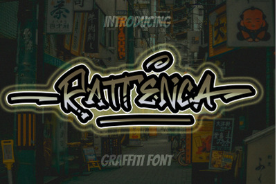 Rattenca - Graffiti Font