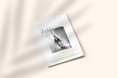 Zelda - Magazine Template Indesign