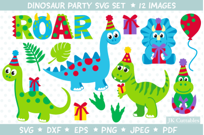 Dinosaur SVG, Dinosaur cut files, Dinosaur party svg