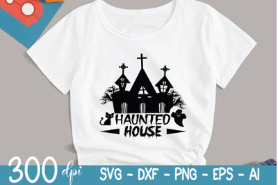 Halloween SVG | Haunted House