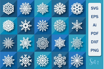 Snowflakes SVG