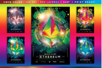 Ethereum Portal Colors PSD Template