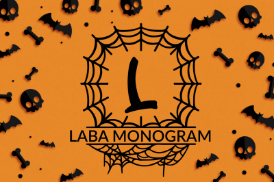 Laba Halloween Monogram