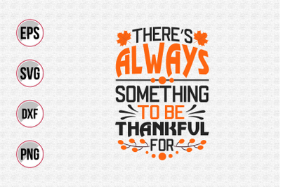 thanksgiving typographic quotes design vector.