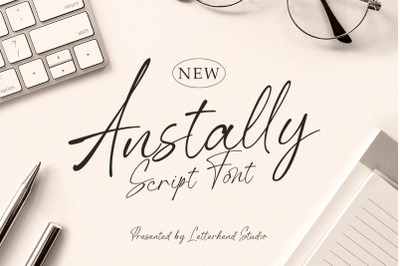 Anstally Script Font