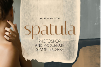 Spatula - PS &amp; Procreate Stamp Brushes