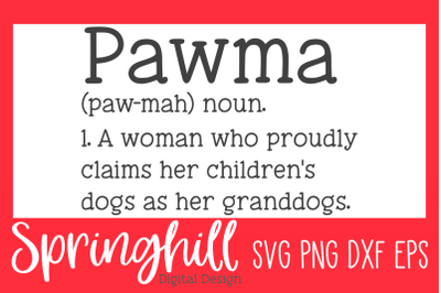 Pawman Definition Fur Baby SVG PNG DXF &amp; EPS Cutting Files