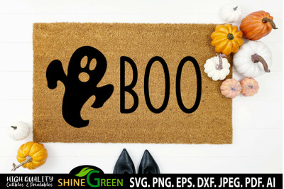 Halloween Doormat SVG - BOO SVG