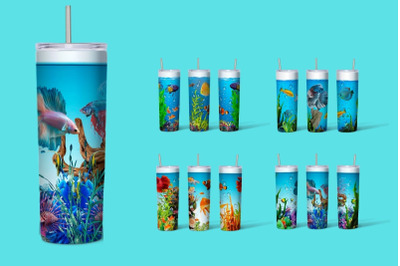 Aquarium Tumbler Sublimation