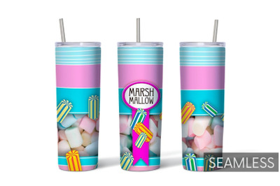 Marshmallow Tumbler Sublimation