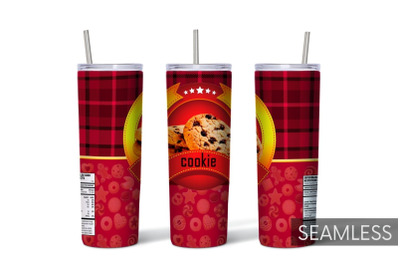 Cookie Tumbler Sublimation