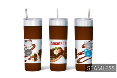 Chocotella Tumbler Sublimation