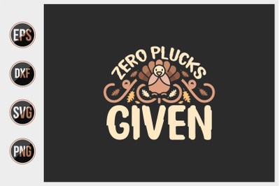 Zero plucks given svg.