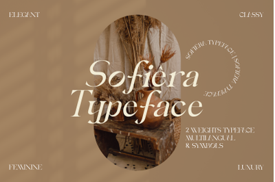 Sofiera - Luxury Typeface