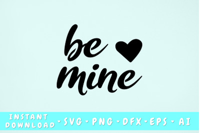 Be Mine SVG