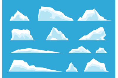 Arctic iceberg. North pole travelling, ice rock glacier mountain winte
