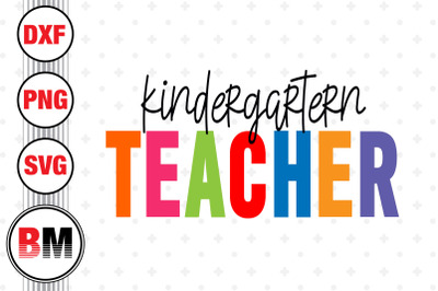 Kindergartern Teacher PNG&2C; JPG Files